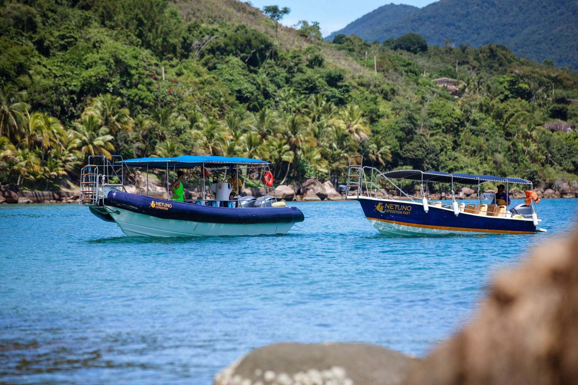 Frota náutica em Paraty