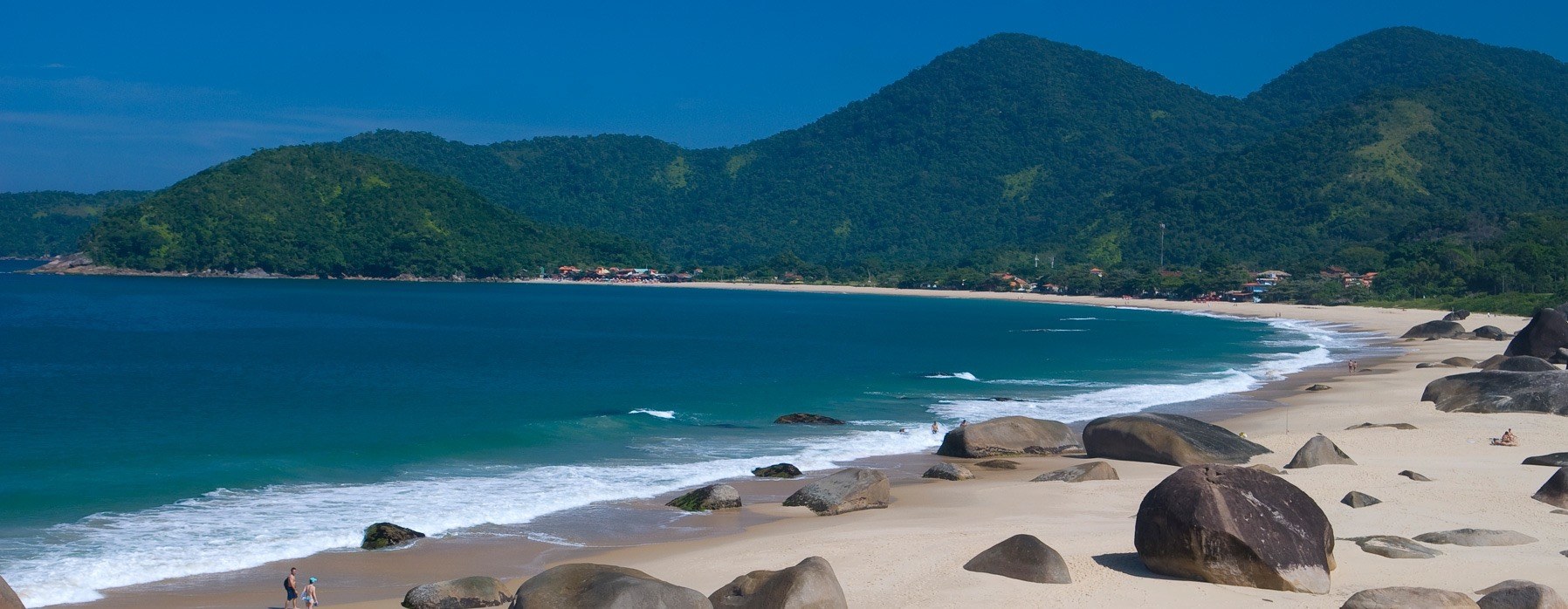 Praia em Paraty