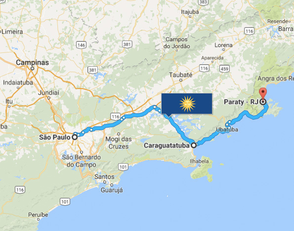 São Paulo x Paraty
