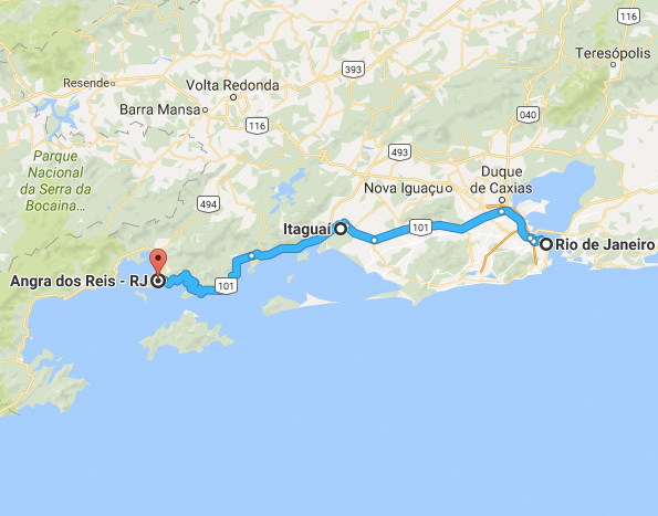 Rio de Janeiro x Angra dos Reis