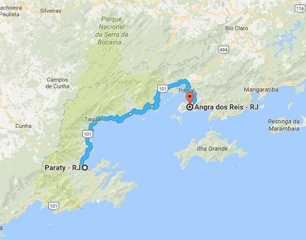 Angra dos Reis x Paraty