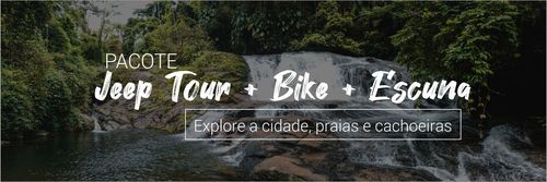 Combo de 2 paseos: Jeep Tour en Paraty + Saco do Mamanguá