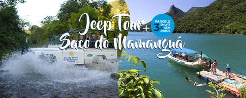 Combo 2 passeios: Escuna + Jeep Tour