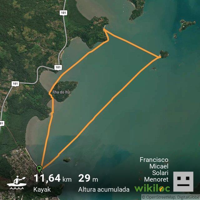 Caiaque pelas praias e manguezais